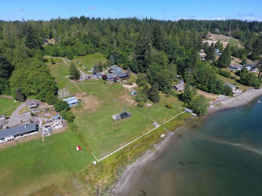 Oceanfront Studio/Loft: Alpacas, Oysters & Kayaks Shelton Eksteriør bilde