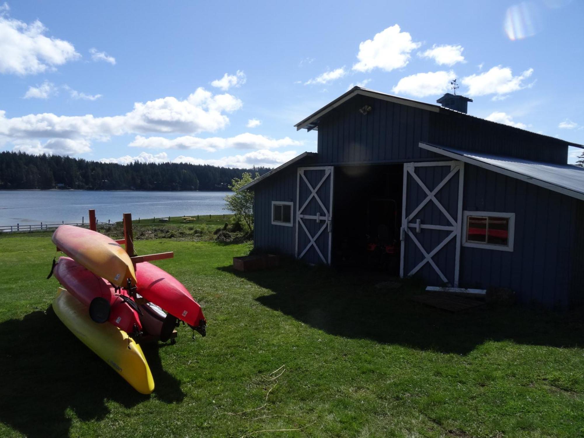 Oceanfront Studio/Loft: Alpacas, Oysters & Kayaks Shelton Eksteriør bilde